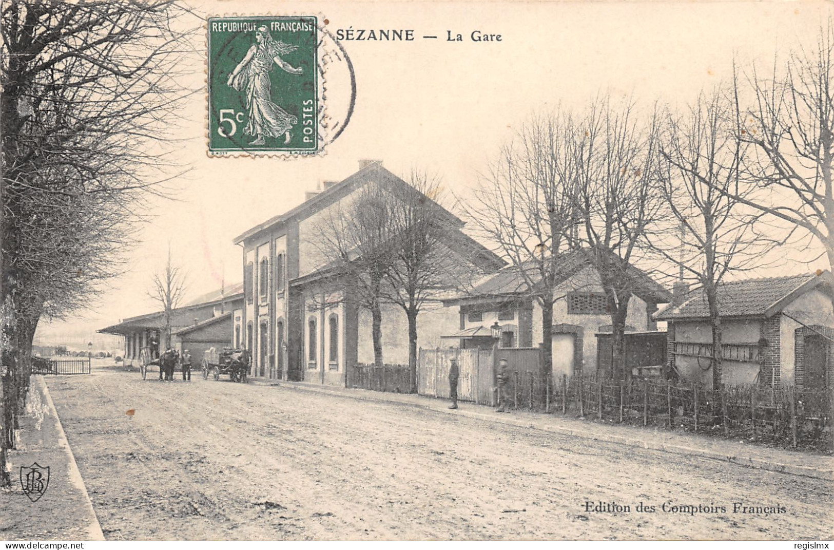 51-SEZANNE-LA GARE-N°2044-C/0333 - Sezanne