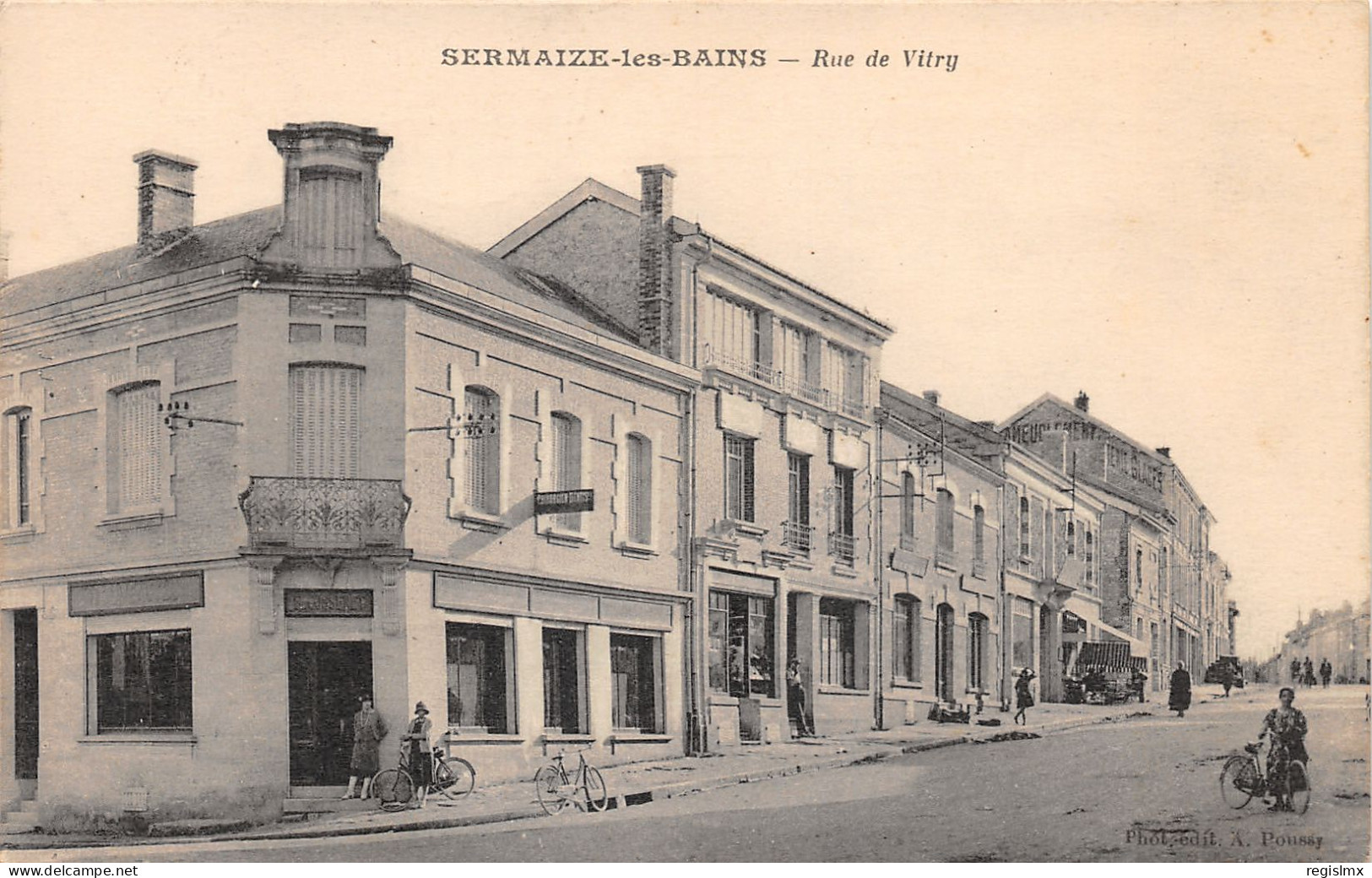 51-SERMAIZE LES BAINS-RUE DE VITRY-N°2044-C/0315 - Sermaize-les-Bains