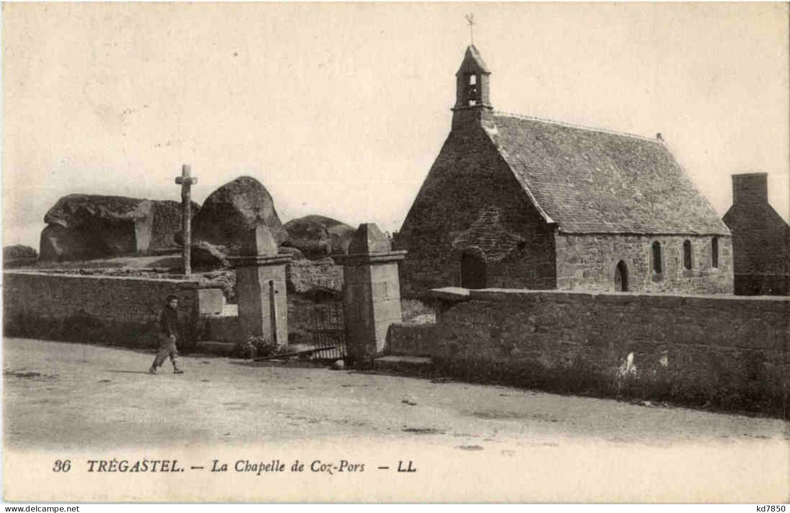 Tregastel - La Chapelle De Coz Pors - Otros & Sin Clasificación