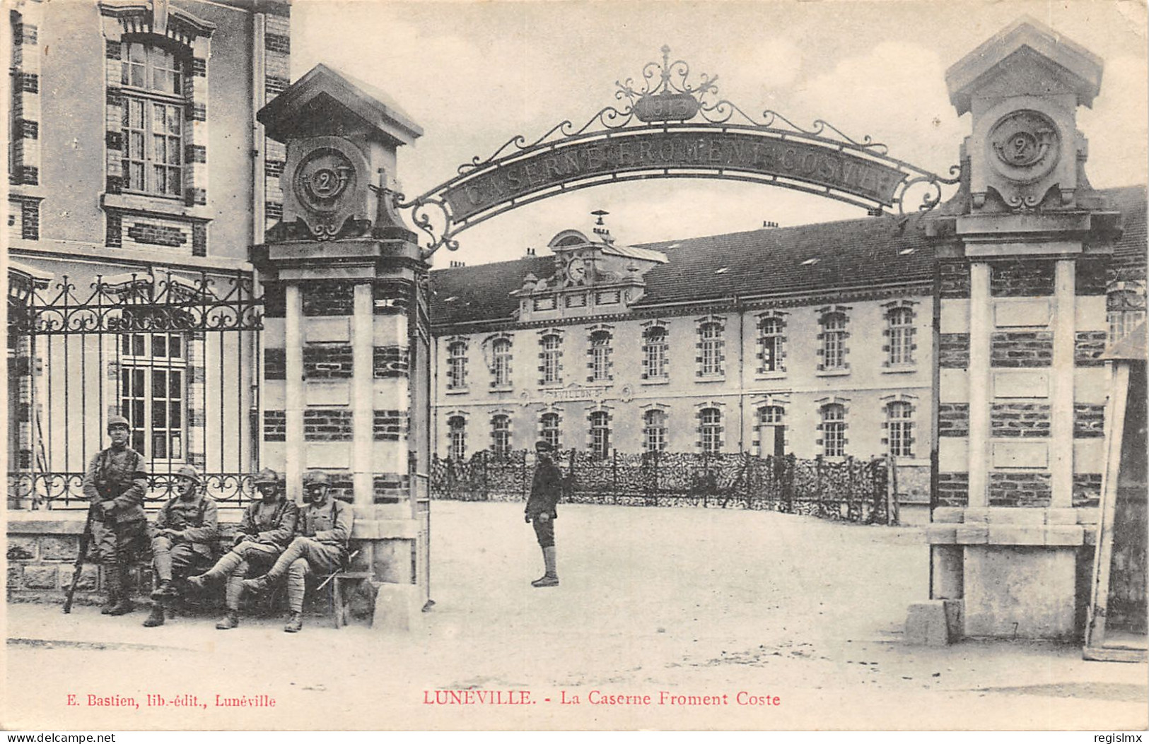 54-LUNEVILLE-CASERNE FROMANT COSTE-N°2045-B/0073 - Luneville