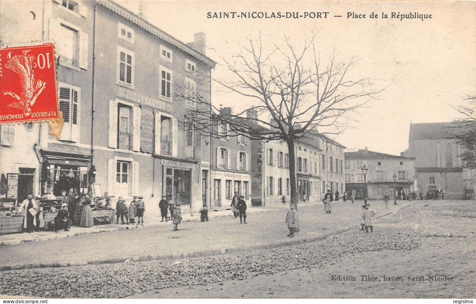 54-SAINT NICOLAS DU PORT-PLACE DE LA REPUBLIQUE-N°2045-A/0281 - Saint Nicolas De Port