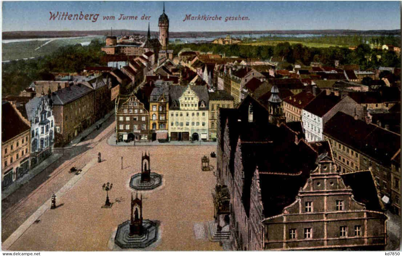 Wittenberg Vom Turme Der Marktkirche - Wittenberg