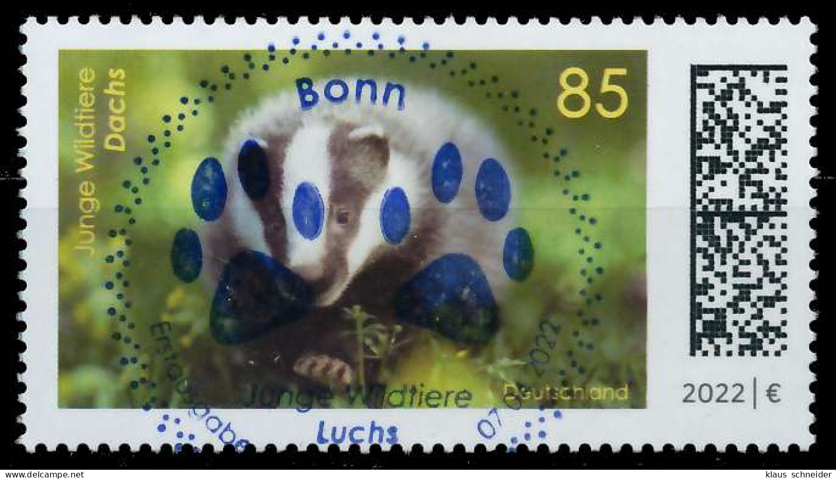 BRD BUND 2022 Nr 3681 ESST Zentrisch Gestempelt X521E1E - Used Stamps
