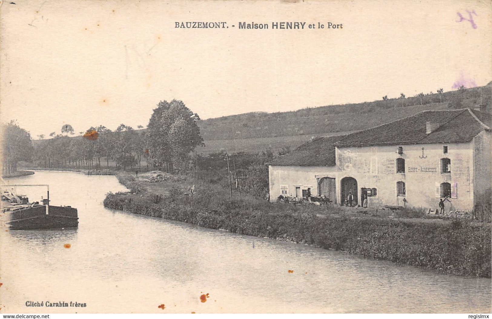 54-BAUZEMONT-MAISON HENRY-N°2044-G/0231 - Other & Unclassified
