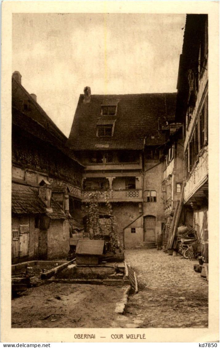 Oberehnheim - Obernai - Cour Woelfle - Obernai