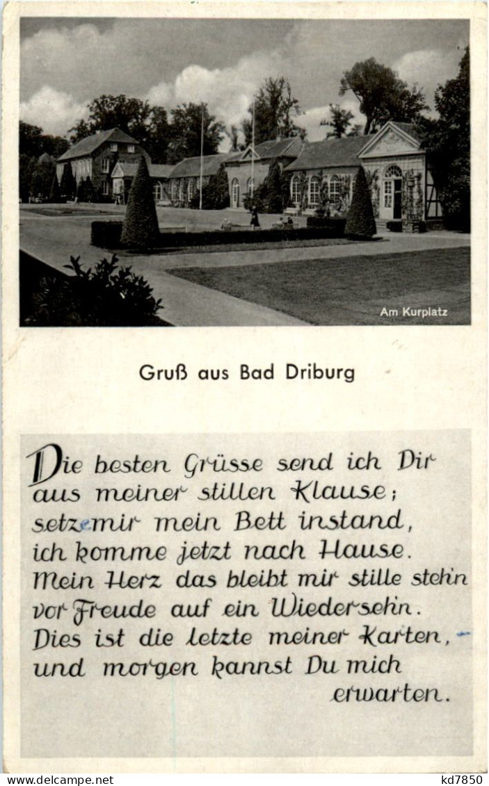 Gruss Asu Bad Driburg - Am Kurplatz - Bad Driburg