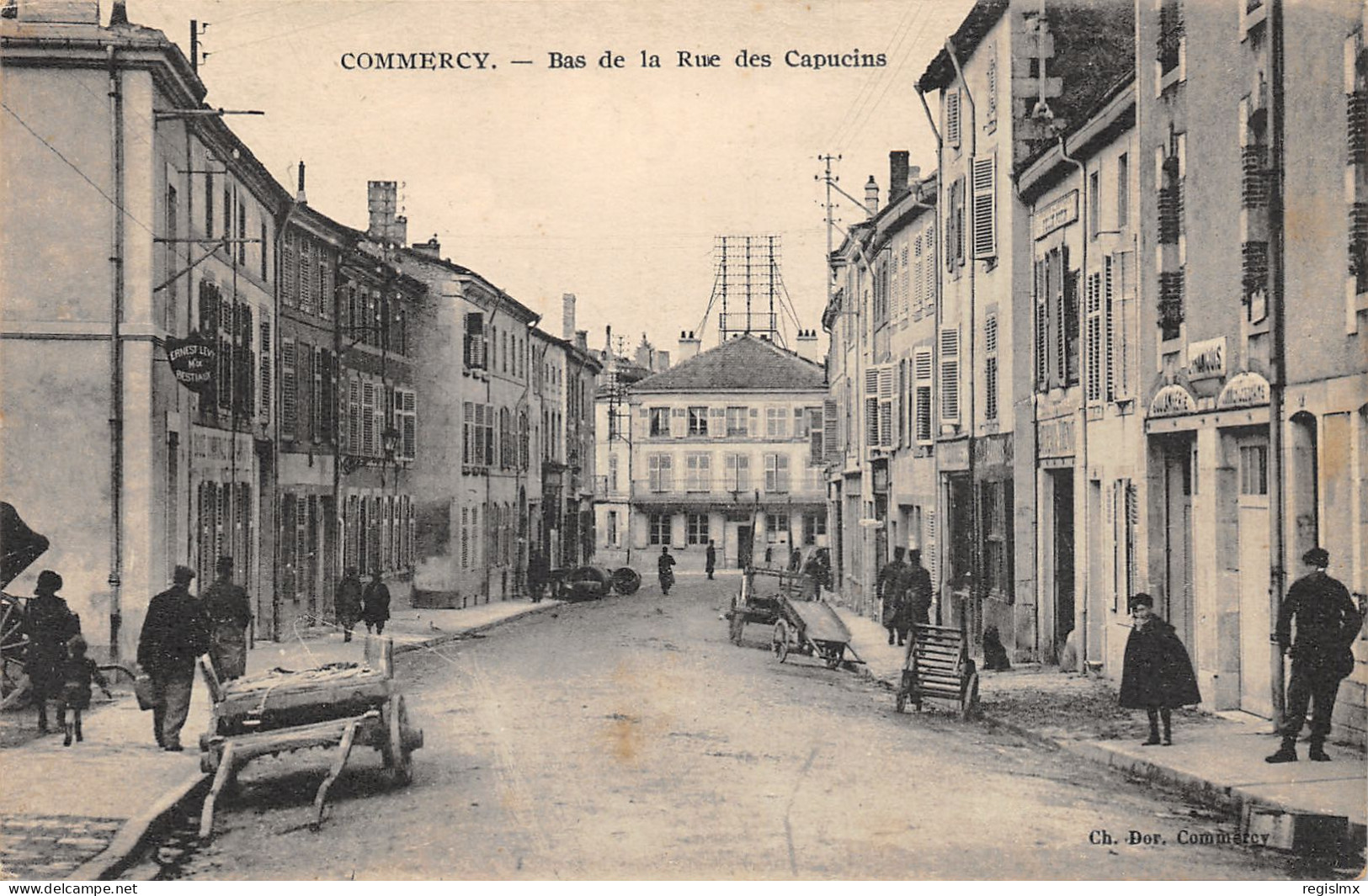 55-COMMERCY-BAS DE LA RUE DES CAPUCINS-N°2045-E/0081 - Commercy