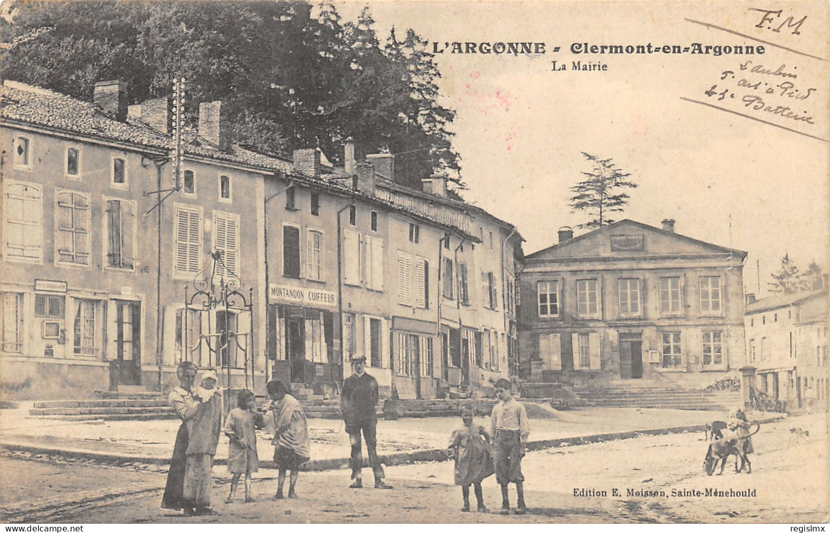 55-CLERMONT EN ARGONNE-LA MAIRIE-N°2045-E/0063 - Clermont En Argonne