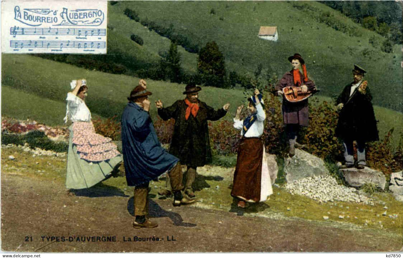 Auvergne - La Bourree - Other & Unclassified