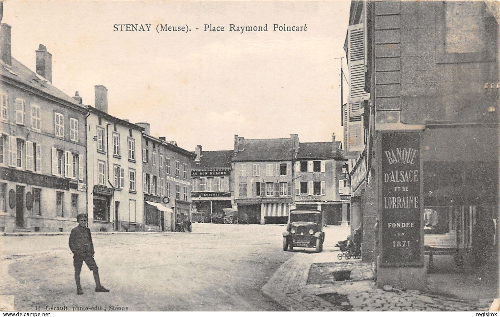 55-STENAY-PLACE RAYMOND POINCARE-N°2045-D/0353 - Stenay