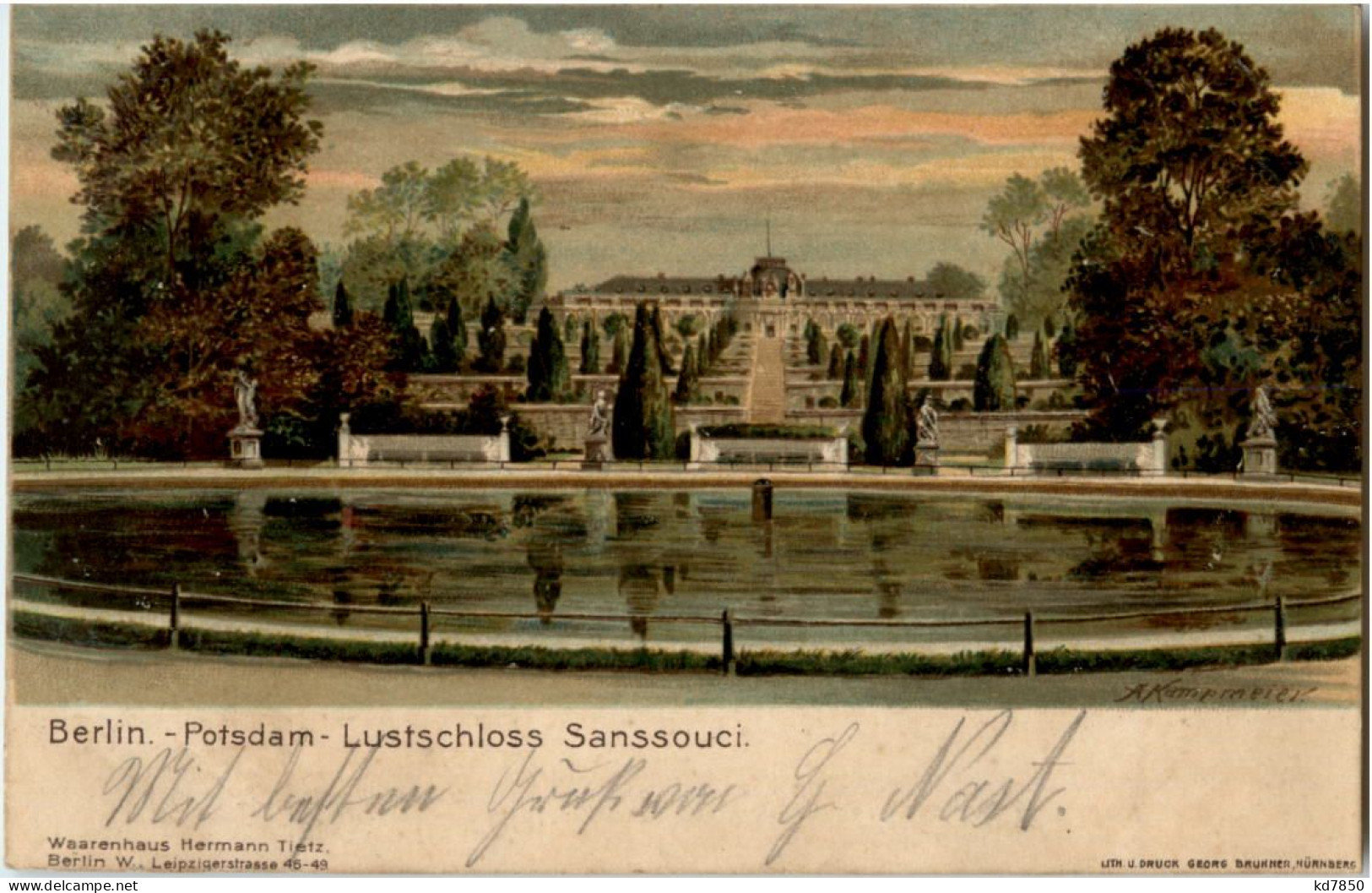 Potsdam - Lustschloss Sanssouci - Potsdam