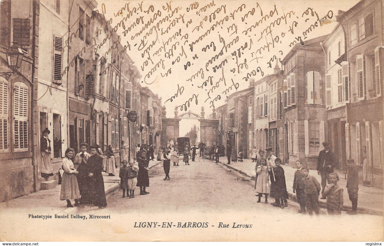 55-LIGNY EN BARROIS-RUE LEROUX-N°2045-D/0037 - Ligny En Barrois