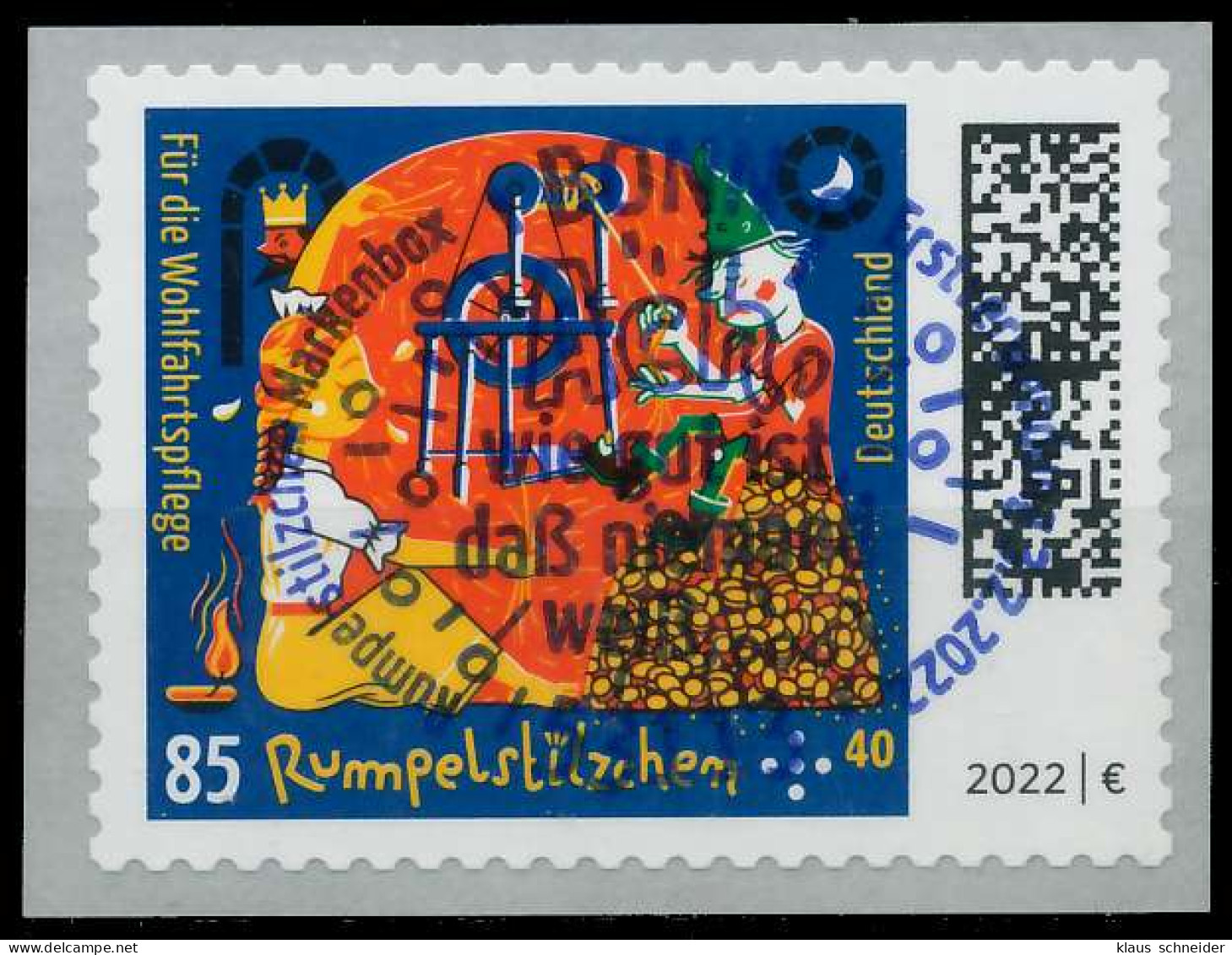BRD BUND 2022 Nr 3669FS Zentrisch Gestempelt X52221A - Used Stamps