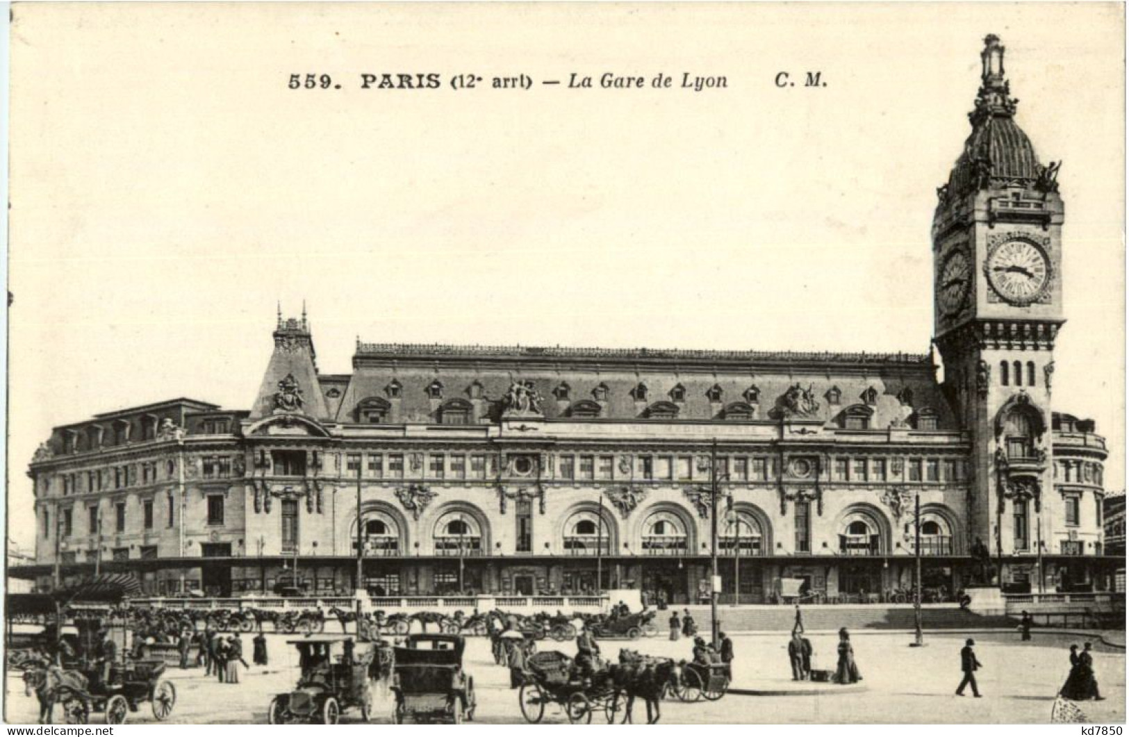 Paris - La Gare De Lyon - Distrito: 12