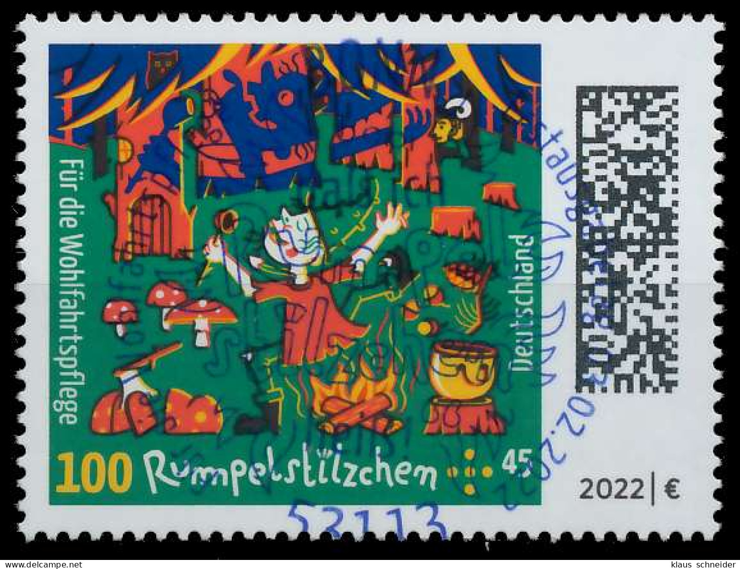 BRD BUND 2022 Nr 3665 ESST Zentrisch Gestempelt X52226E - Used Stamps