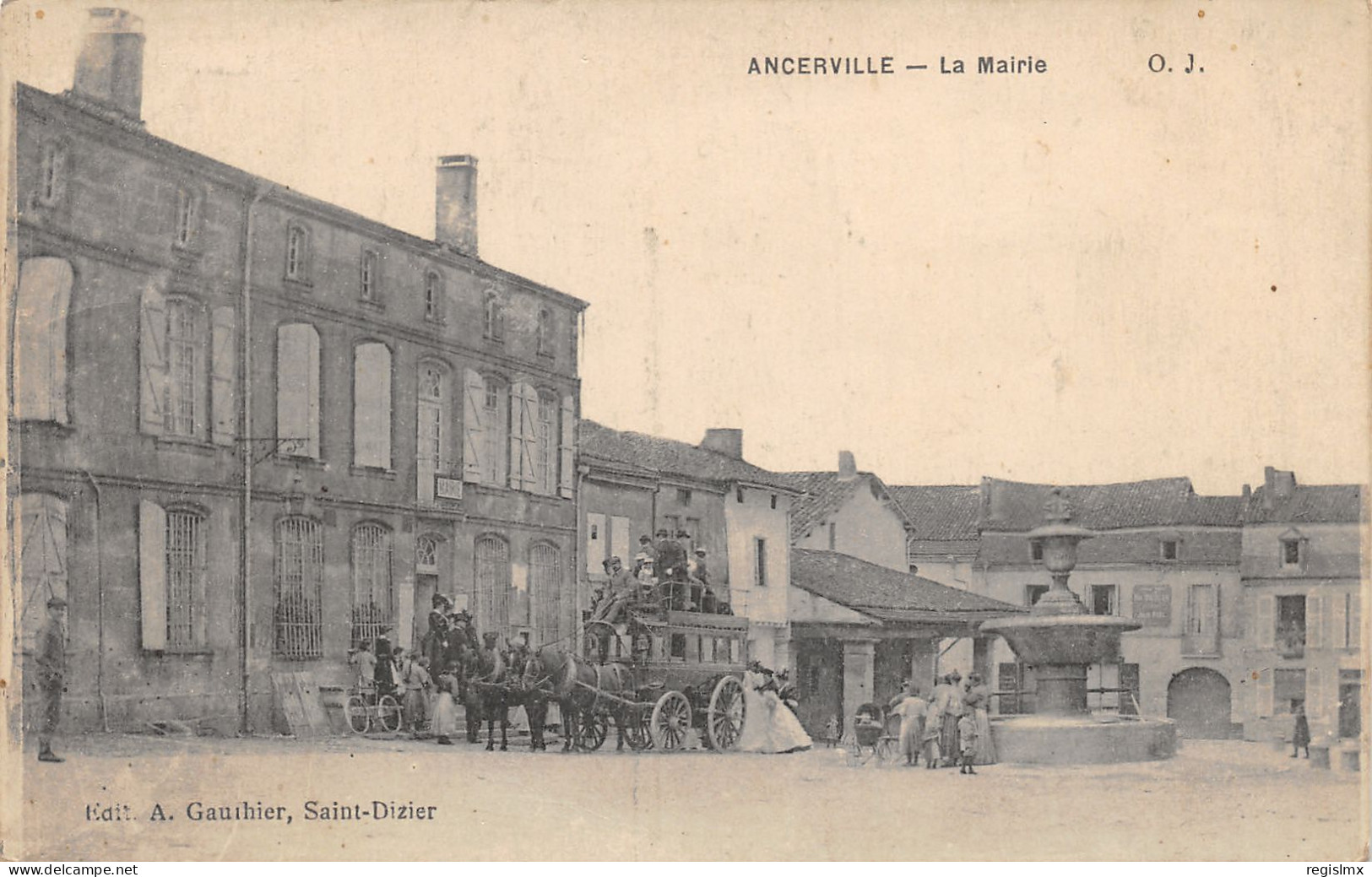 55-ANCERVILLE-LA MAIRIE-ATELLAGE-N°2045-C/0143 - Sonstige & Ohne Zuordnung