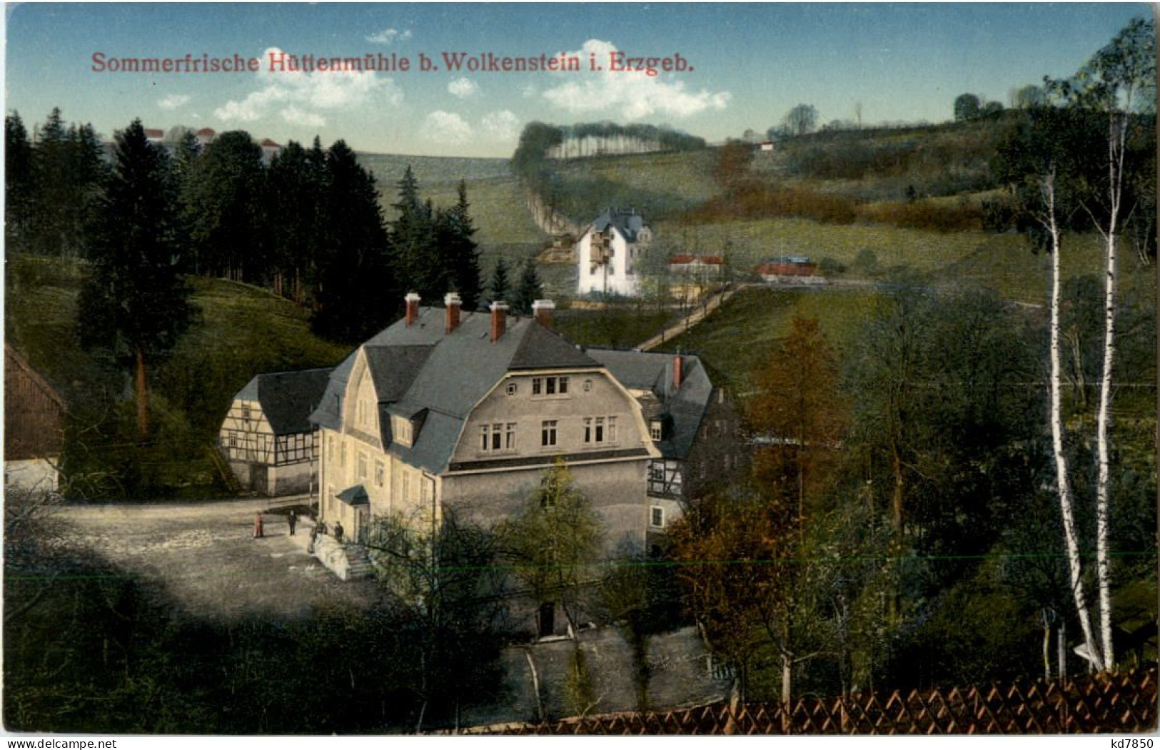 Hüttenmühle Bei Wolkenstein - Wolkenstein