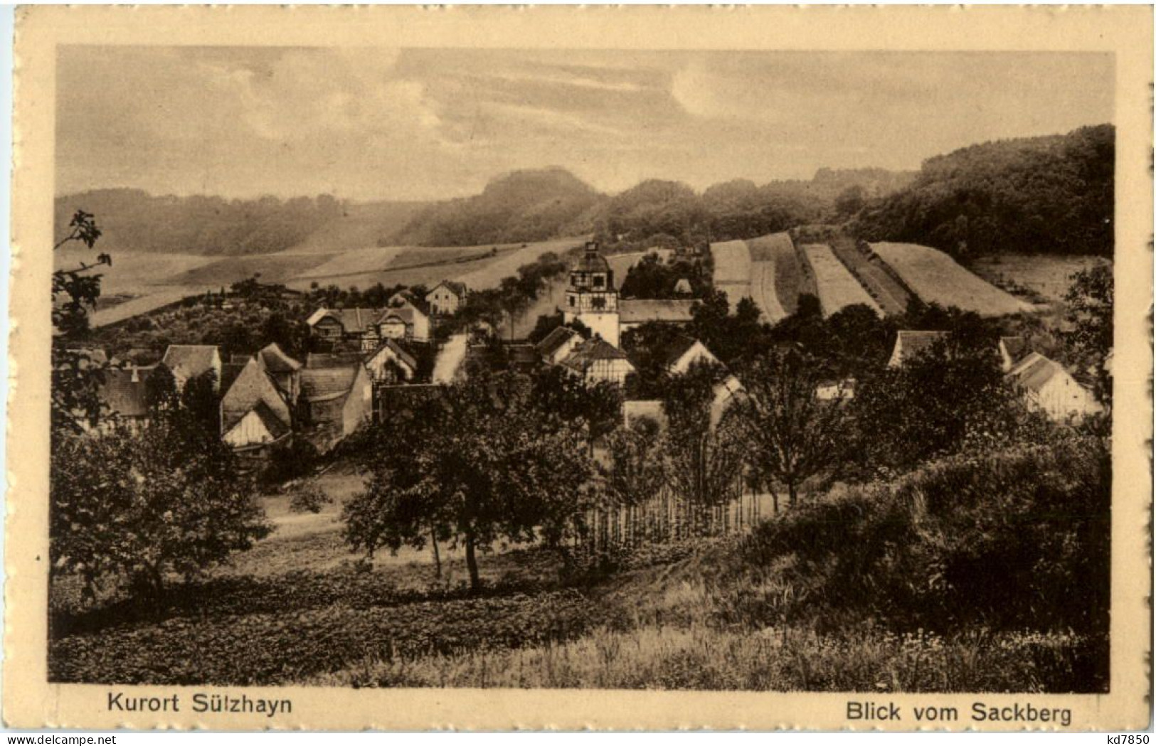 Sülzhayn - Blick Vom Sackberg - Nordhausen