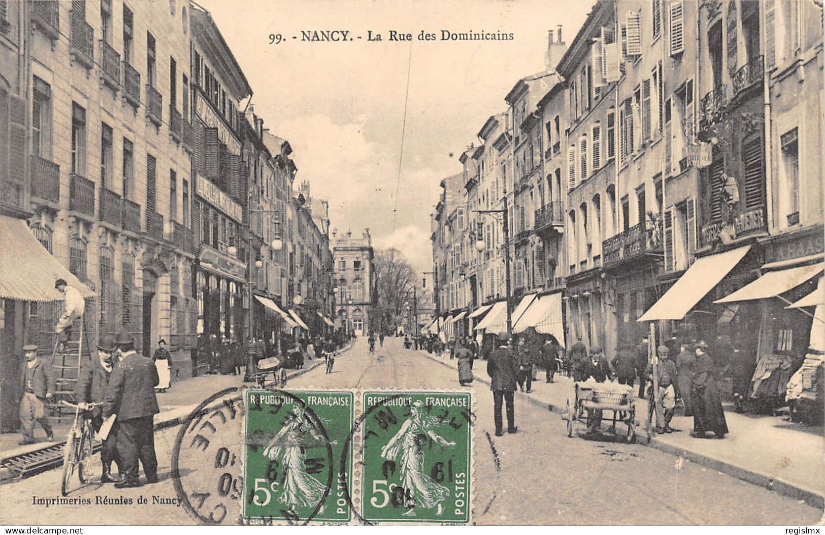 54-NANCY-RUE DES DOMINICAINS-N°2045-B/0243 - Nancy