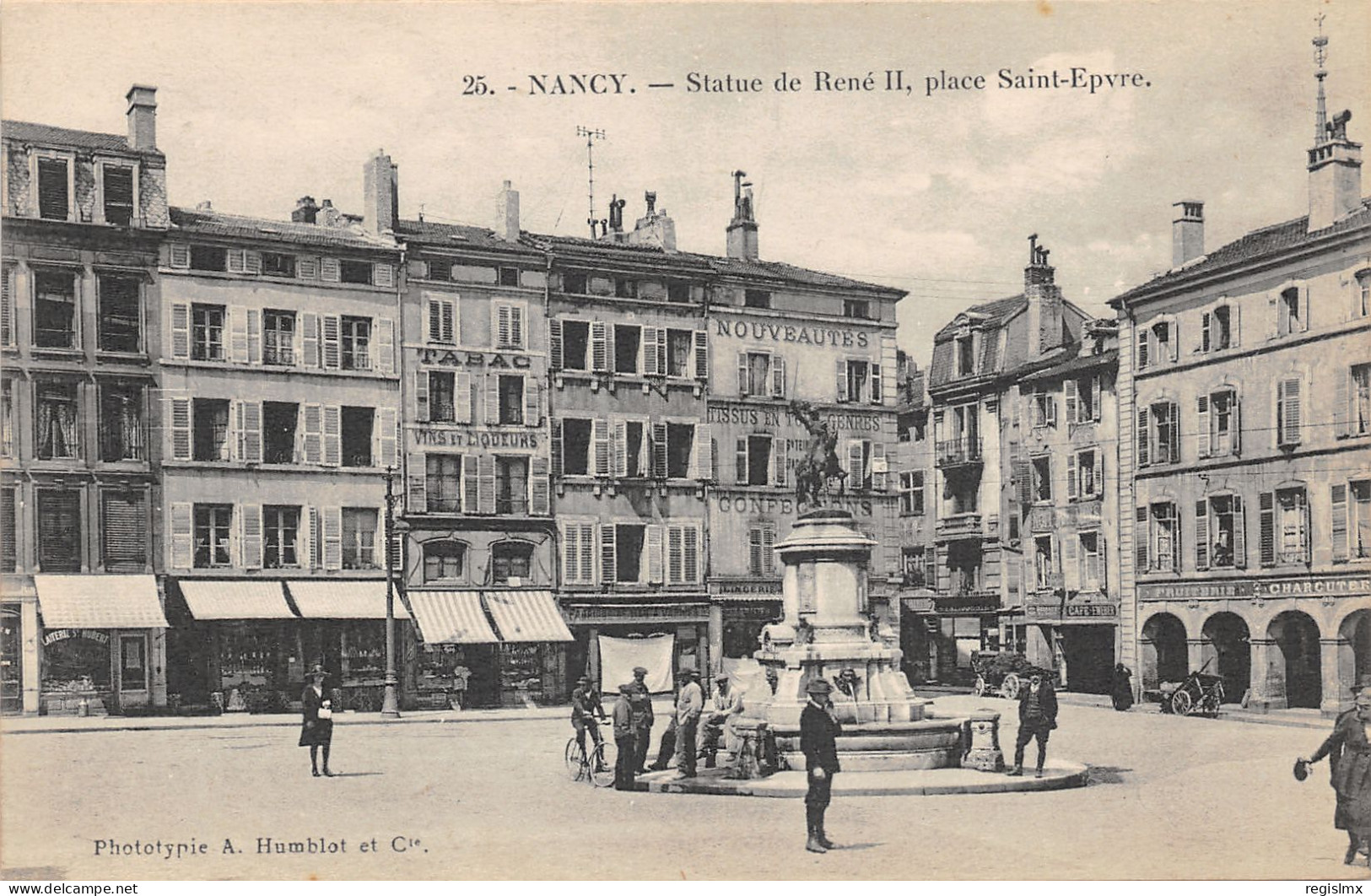 54-NANCY-PLACE SAINT EPVRE-STATUE DE RENE II-N°2045-B/0173 - Nancy
