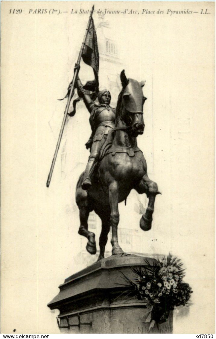Paris - La Statue De Jeanne D Arc - Other & Unclassified