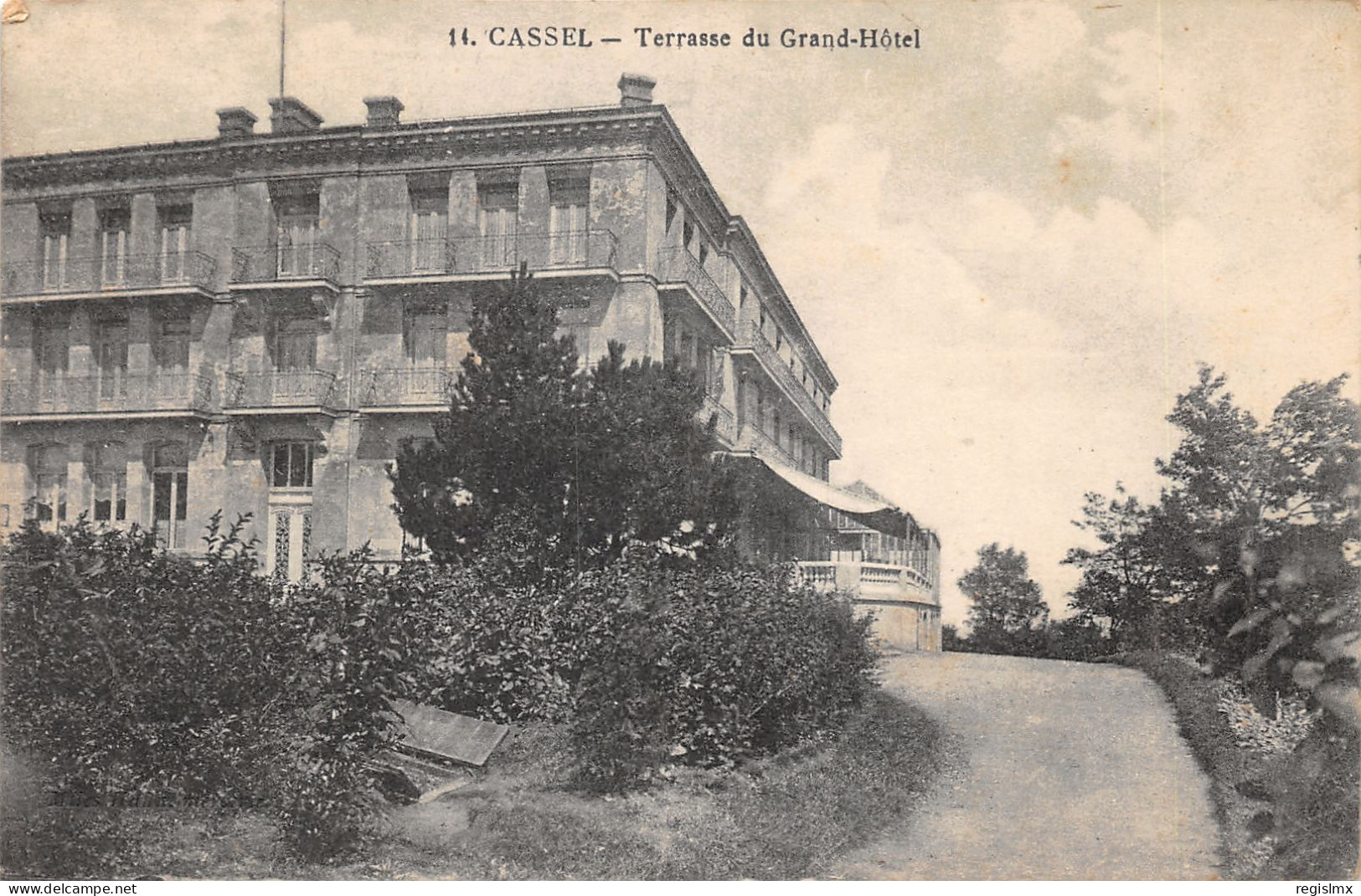 59-CASSEL-TERRASSE DU GRAND HOTEL-N°2045-H/0335 - Cassel