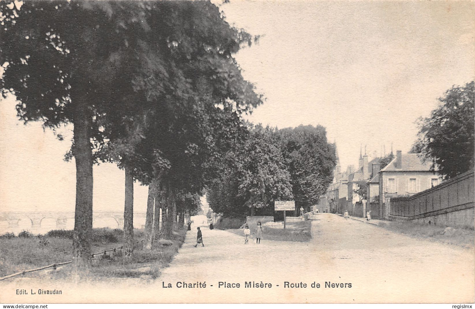 58-LA CHARITE SUR LOIRE-PLACE MISERE-N°2045-H/0197 - La Charité Sur Loire