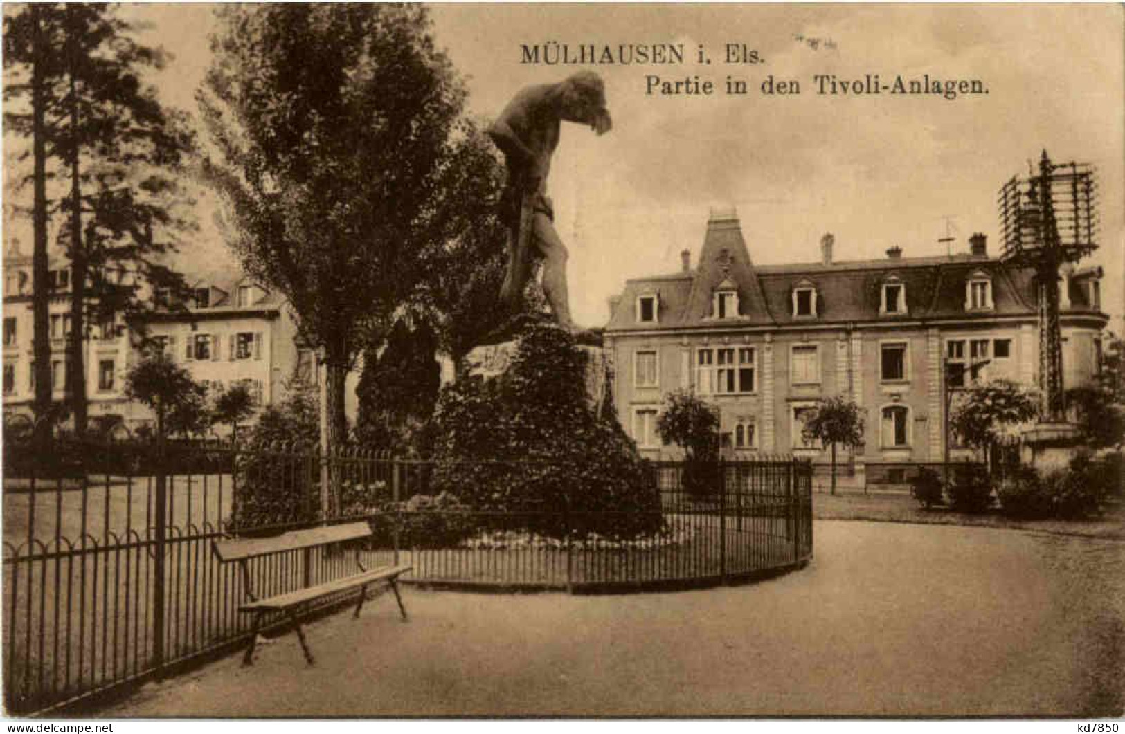 Mulhouse - Partie In Den Tivoli Anlagen - Mulhouse