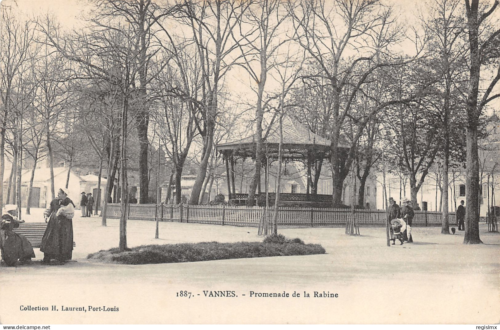 56-VANNES-PROMENADE DE LA RABINE-N°2045-F/0369 - Vannes
