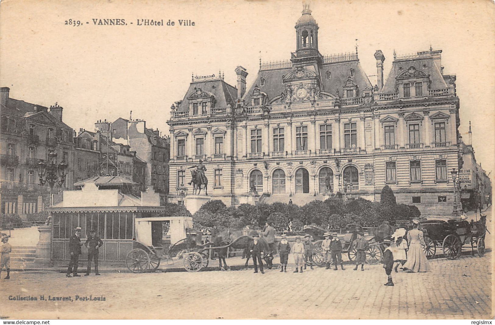 56-VANNES-HOTEL DE VILLE-N°2045-F/0327 - Vannes