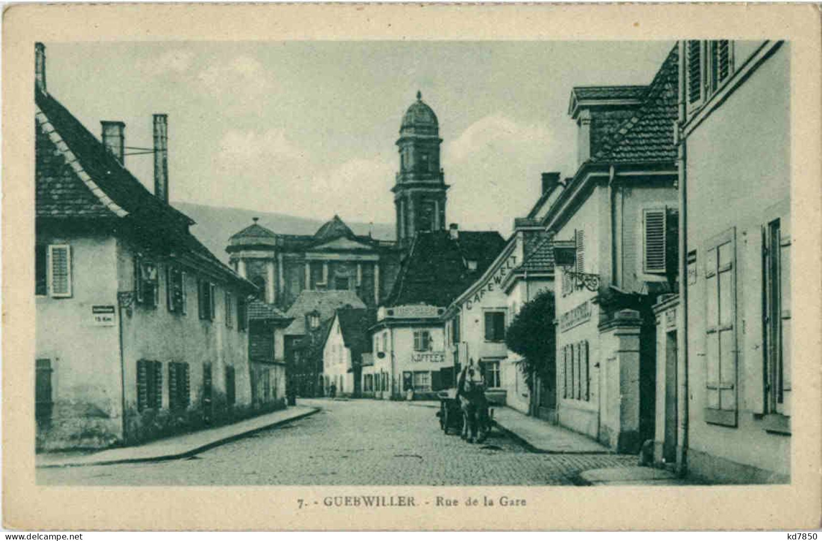 Guebwiller - Gebweiler - Rue De La Gare - Guebwiller