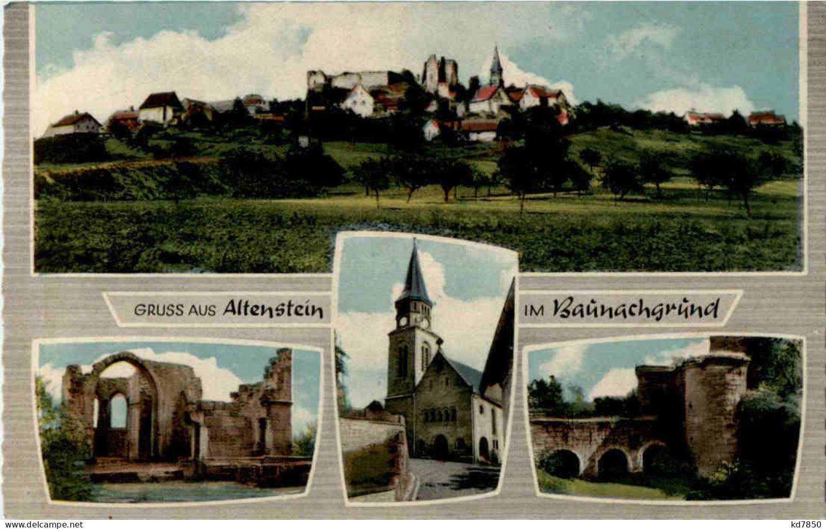 Gruss Aus Altenstein Im Baunachgrund - Hassfurt