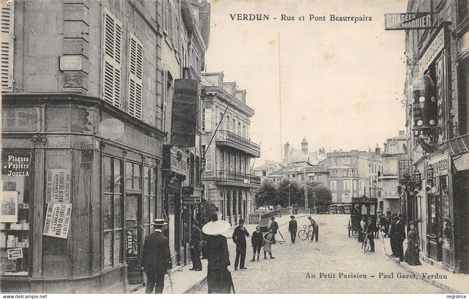 55-VERDUN-RUE ET PONT BEAUREPAIRE-N°2045-E/0335 - Verdun