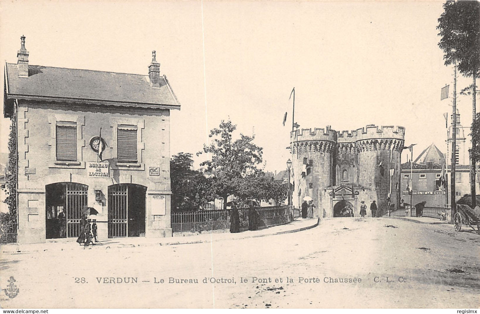 55-VERDUN-LE BUREAU D OCTROI-N°2045-E/0303 - Verdun