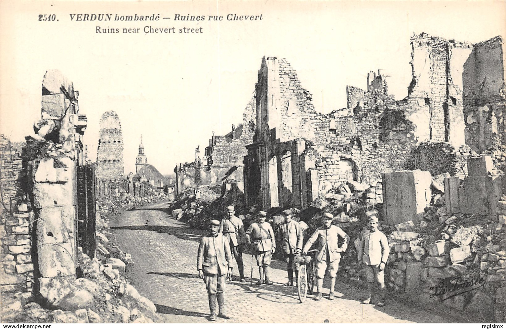 55-VERDUN-RUINES-BOMBARDEMENT-N°2045-E/0297 - Verdun