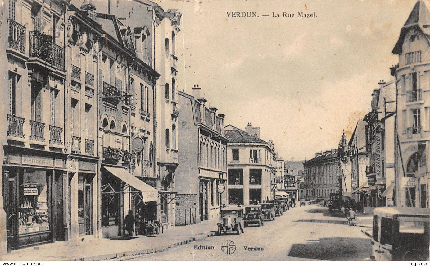 55-VERDUN-RUE MAZEL-N°2045-E/0291 - Verdun