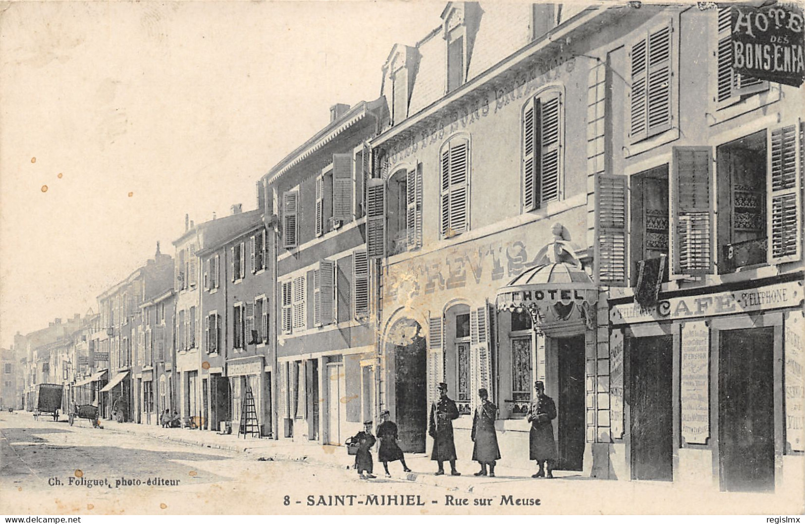 55-SAINT MIHIEL-RUE SUR MEUSE-N°2045-E/0235 - Saint Mihiel