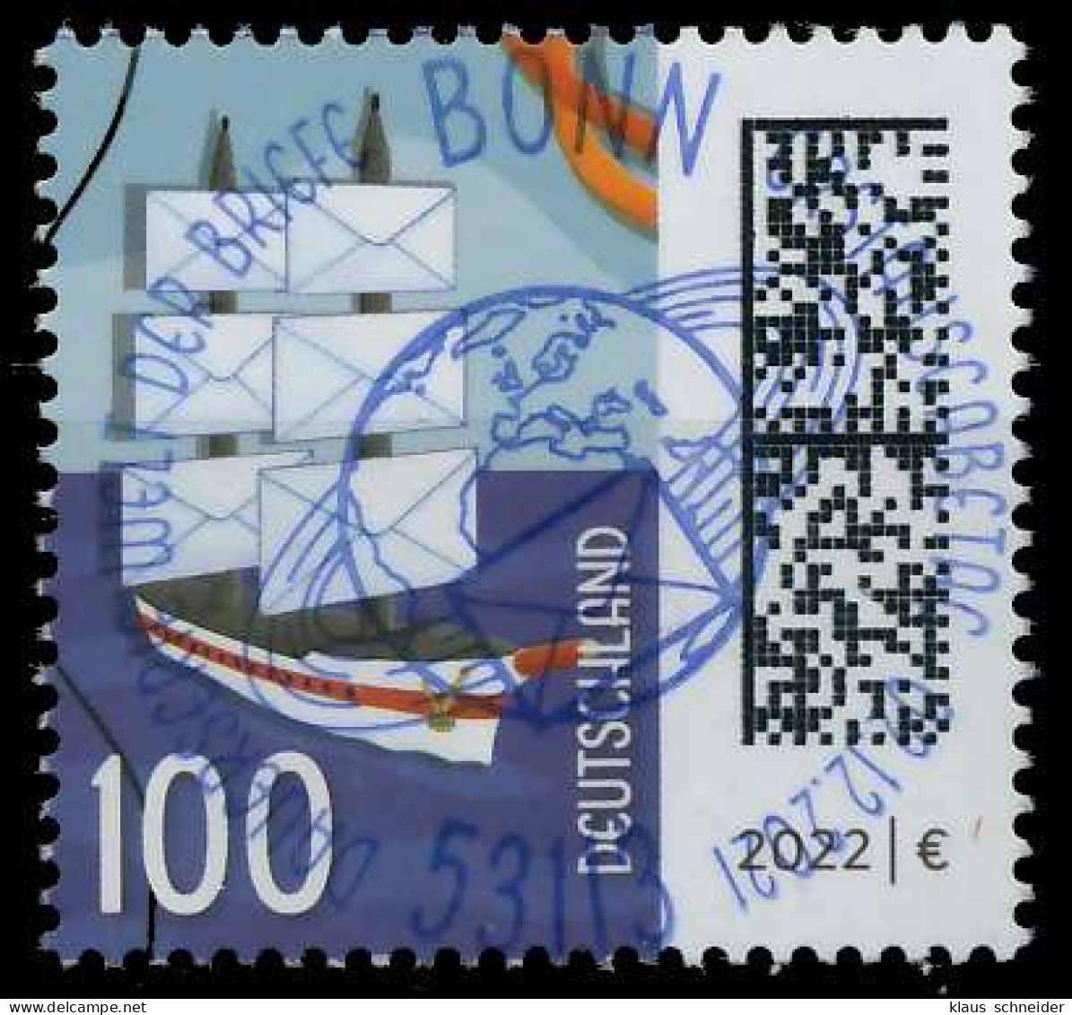 BRD BUND DS WELT DER BRIEFE Nr 3646a ESST ZENTR X525712 - Used Stamps