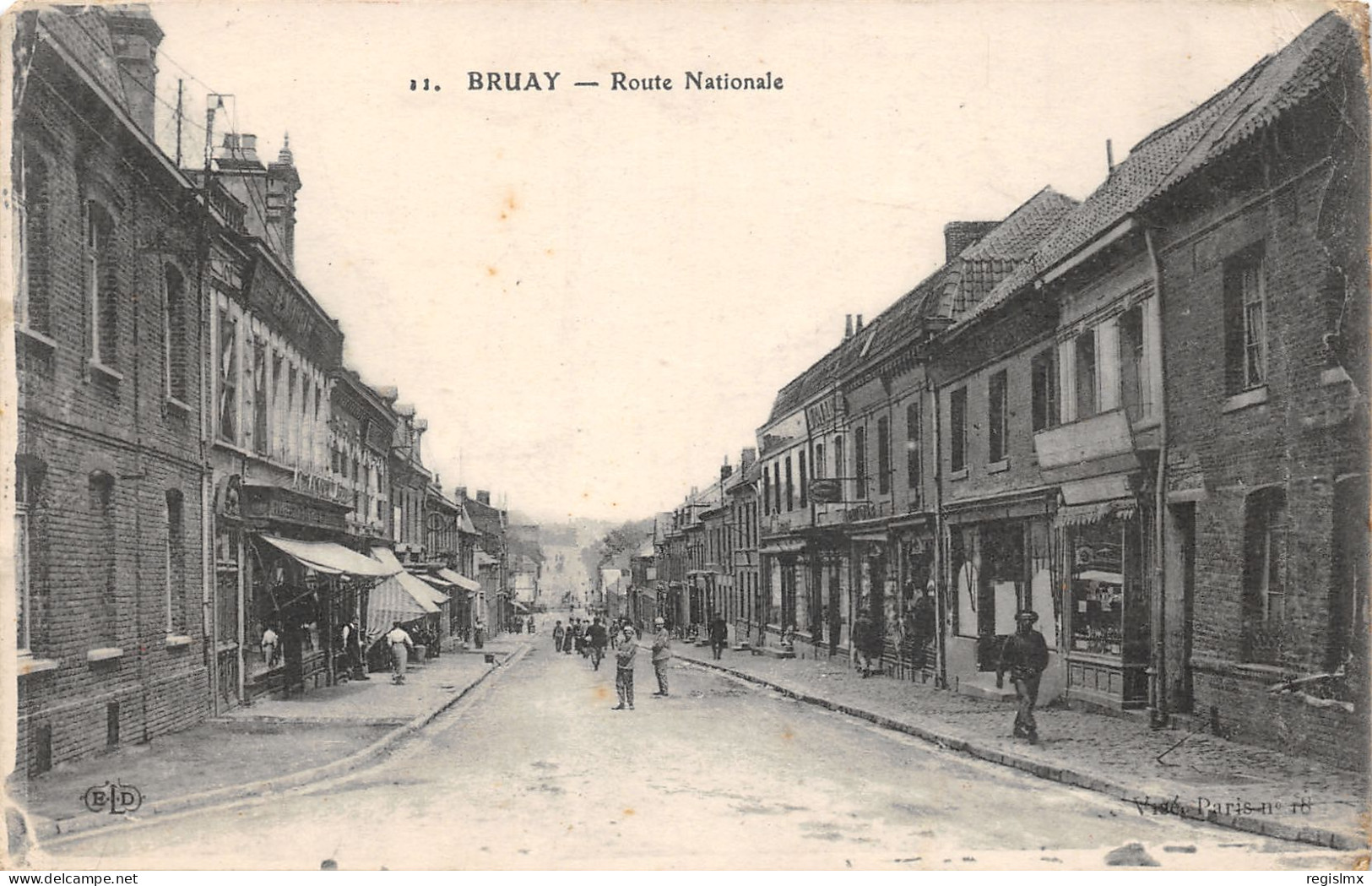62-BRUAY-ROUTE NATIONALE-N°2046-B/0335 - Other & Unclassified