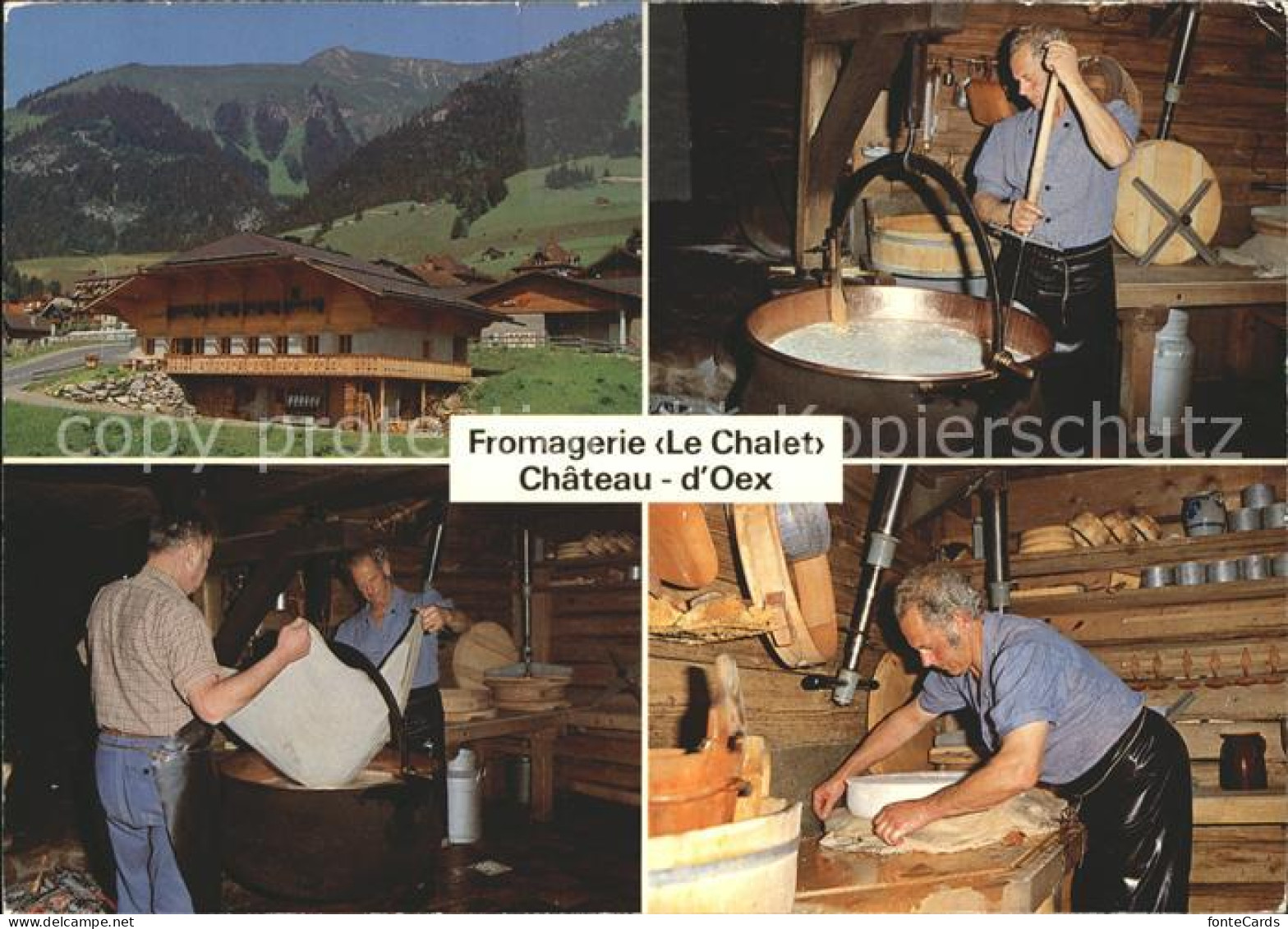 11877760 Chateau-d Oex Fromagerie Le Chalet Details Chateau-d Oex - Sonstige & Ohne Zuordnung