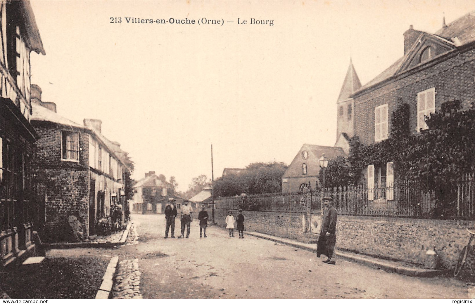 61-VILLERS EN OUCHE-LE BOURG-N°2046-B/0183 - Other & Unclassified