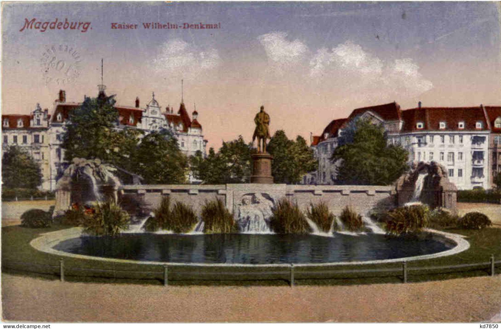 MAgdeburg - Kaiser Wilhelm Denkmal - Magdeburg