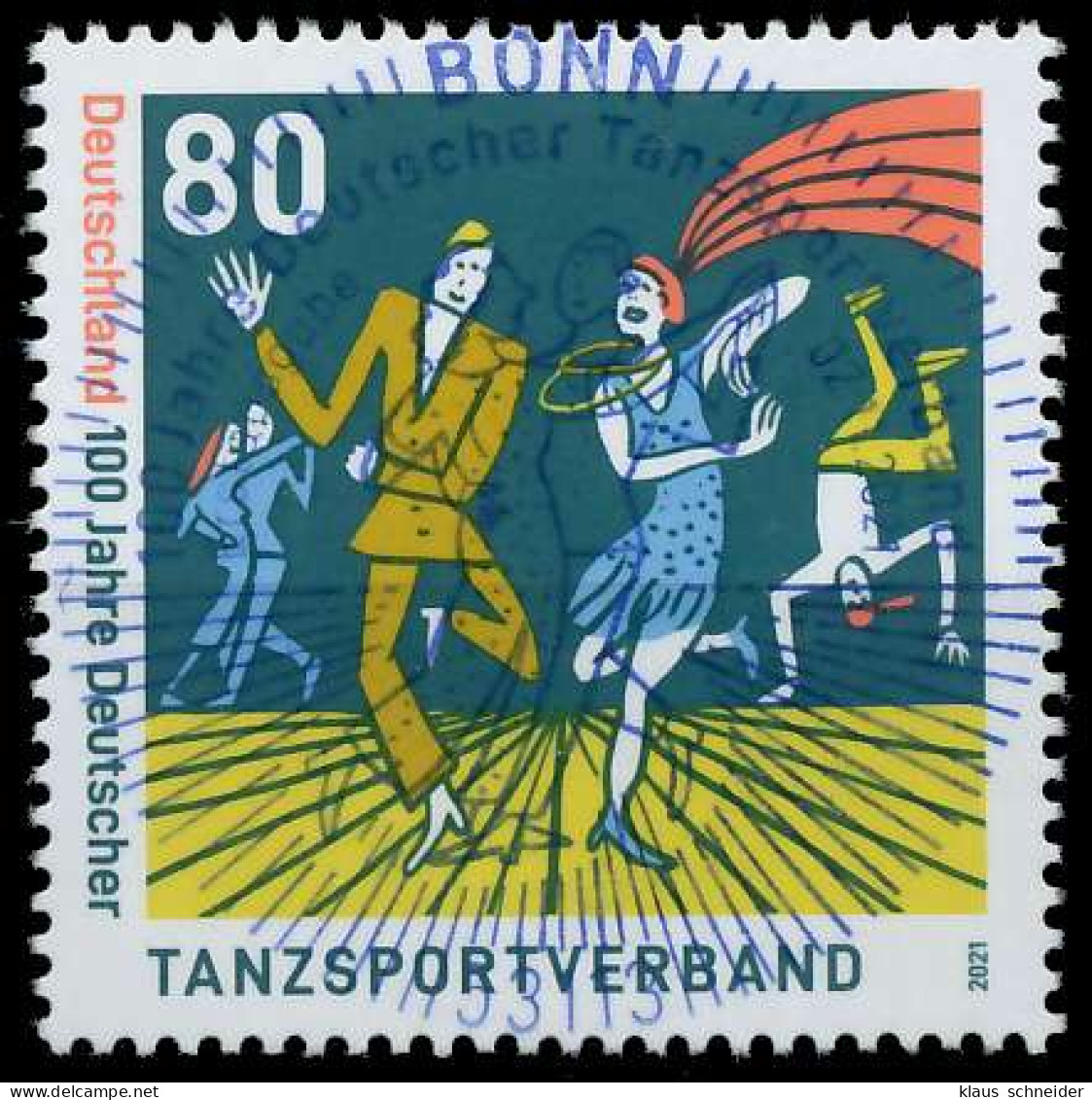BRD BUND 2021 Nr 3639 ESST Zentrisch Gestempelt X52593A - Used Stamps