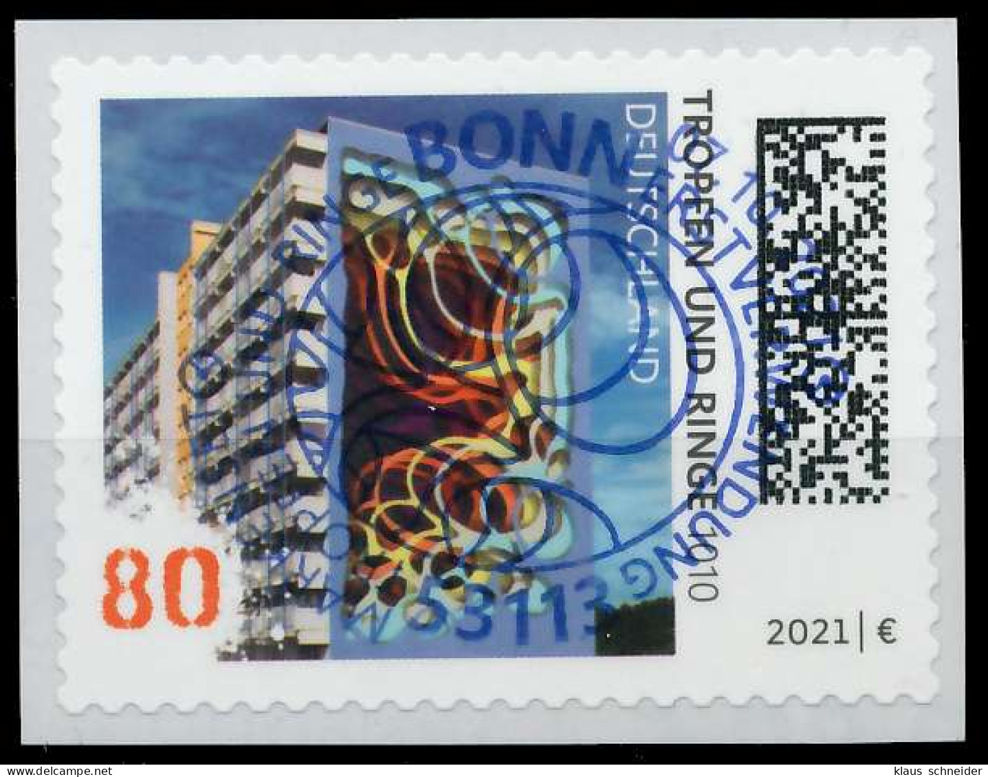 BRD BUND 2021 Nr 3635f ESST Zentrisch Gestempelt X525A1A - Used Stamps