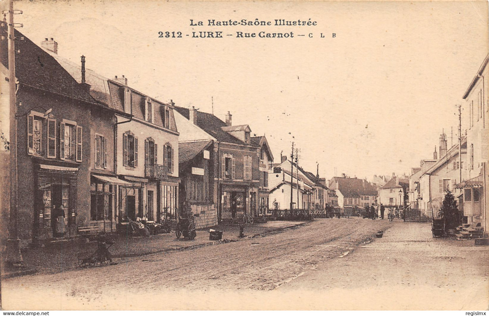 70-LURE-RUE CARNOT-N°2046-G/0159 - Lure