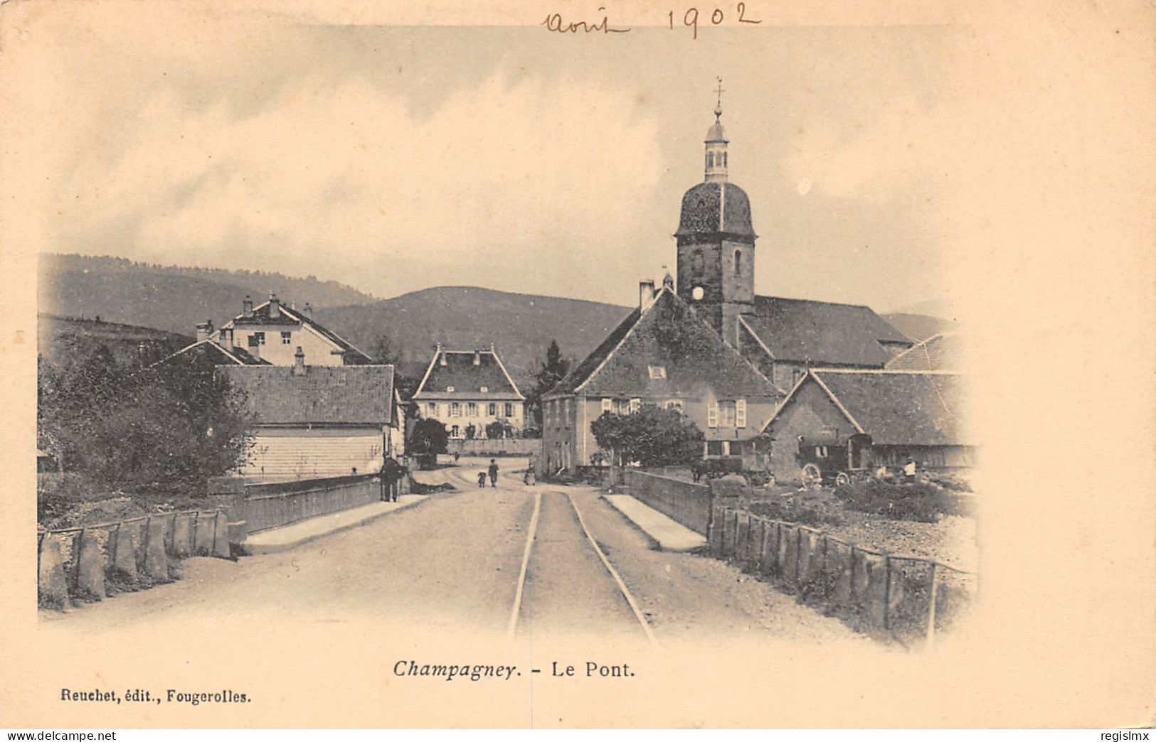 70-CHAMPAGNEY-LE PONT-N°2046-G/0143 - Other & Unclassified