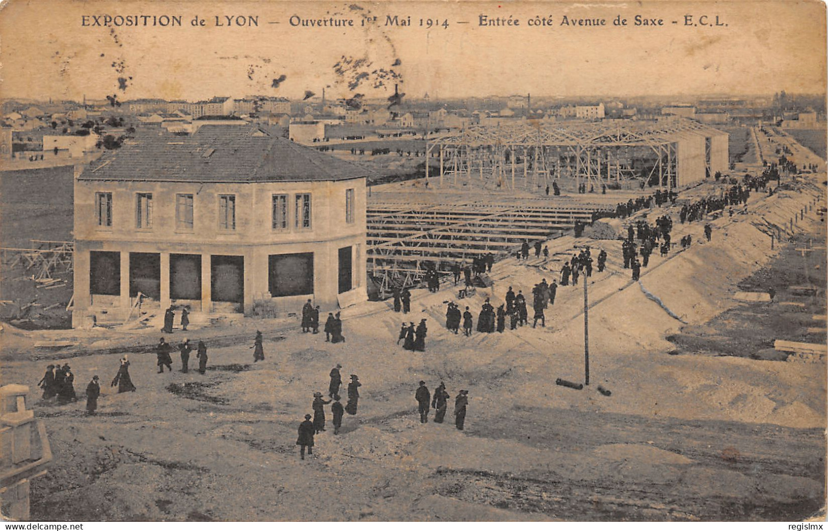69-LYON-EXPOSITION MAI 1914-N°2046-G/0065 - Autres & Non Classés