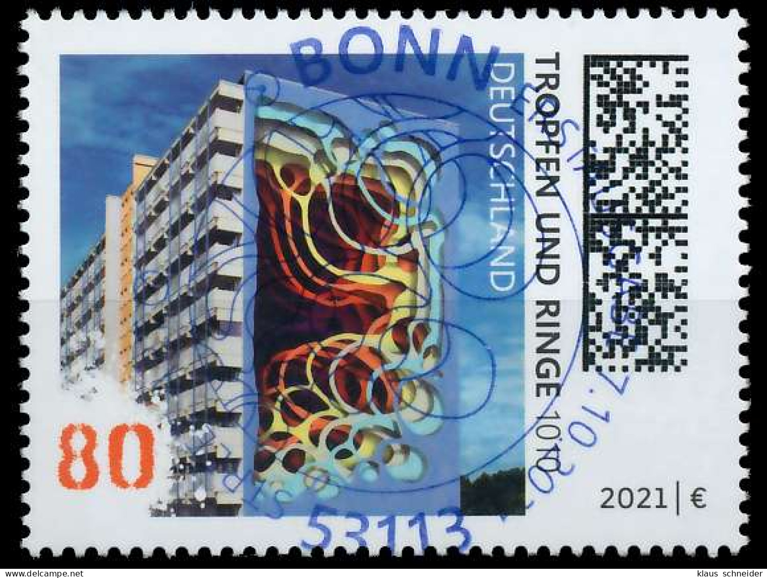 BRD BUND 2021 Nr 3633 ESST Zentrisch Gestempelt X525A72 - Used Stamps
