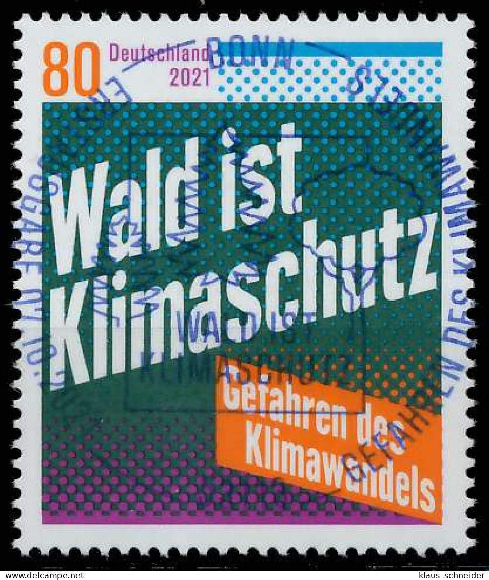 BRD BUND 2021 Nr 3634 ESST Zentrisch Gestempelt X525A3A - Used Stamps