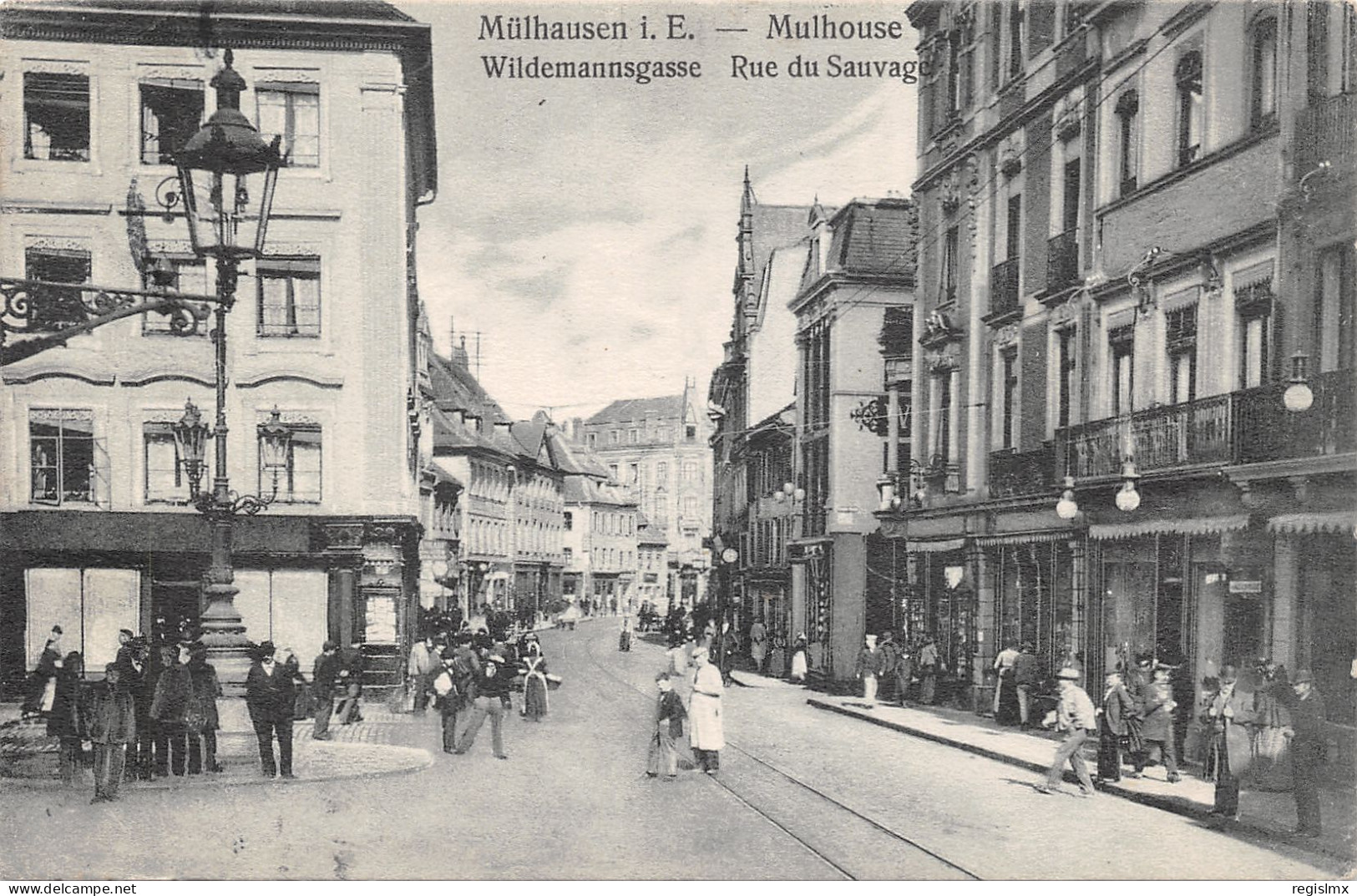 68-MULHOUSE-RUE DU SAUVAGE-N°2046-F/0327 - Mulhouse